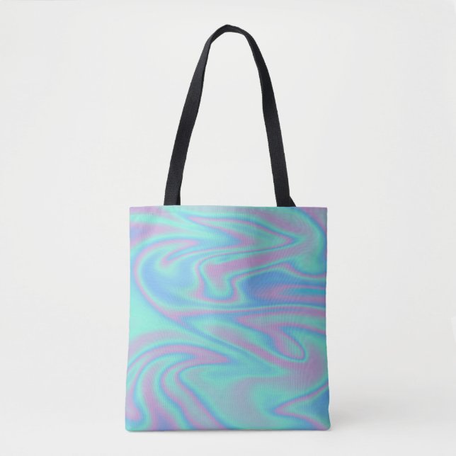 Holographic Design Tote Bag (Front)