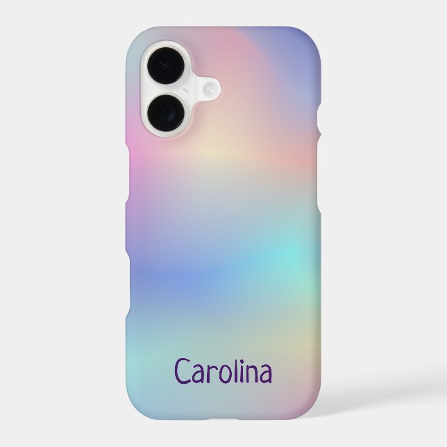 holographic  effect  iphone case (Back)