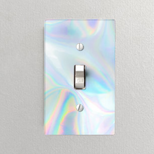 Holographic Elegant Abstract New Home Light Switch Cover