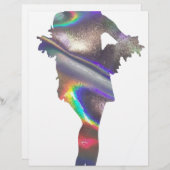 holographic flapper (Front/Back)