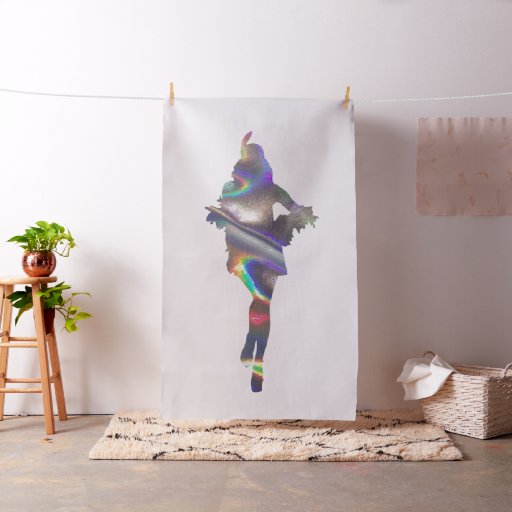 holographic flapper fabric