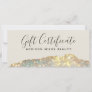 Holographic Glam Glitter Salon Gift Certificate