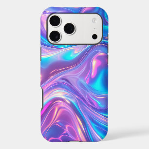 Holographic Glass Bubbles Iridescent 3D Abstract iPhone 17 Pro Max Case