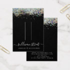 Holographic Glitter Hair Clip Jewelry Display Card