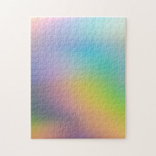 Holographic Gradient Rainbow Challenging Jigsaw Puzzle