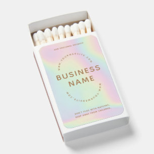 Holographic-inspired Candle Personalized Matches