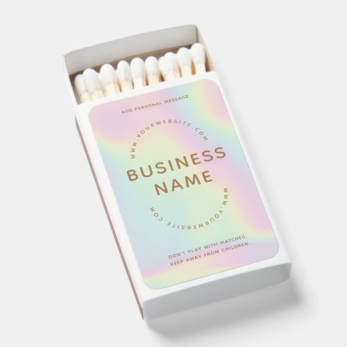 Holographic_inspired Candle Personalized Matches