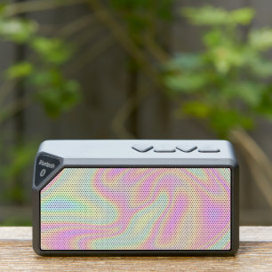 Holographic Iridescent Pastel Rainbow Bluetooth Speaker