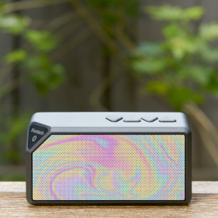 Holographic Iridescent Pastel Rainbow Bluetooth Speaker
