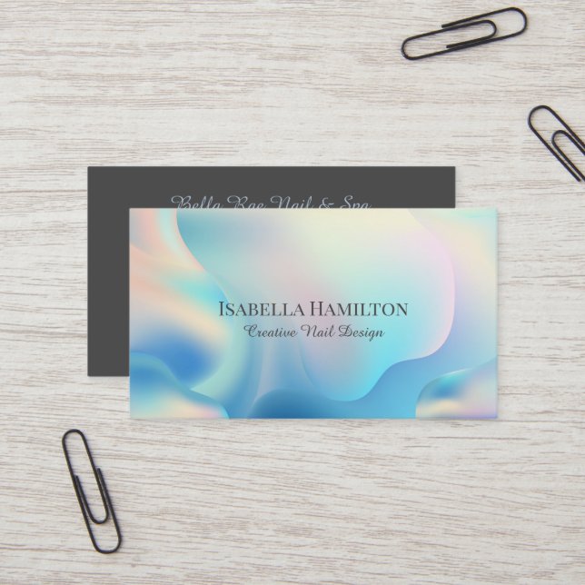 holographic visiting card Next Level Networking: Print Unique Business Cards 1050 Vitruvian Hologram - Printagram