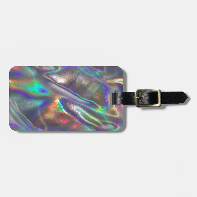 holographic luggage tag (Front Horizontal)