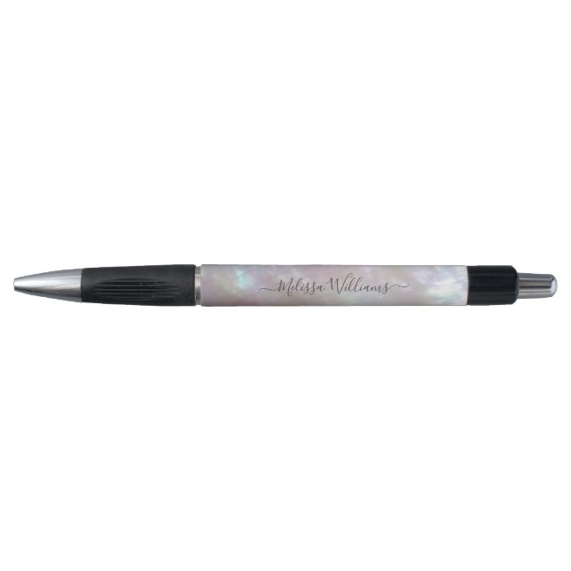 Holographic Makeup Artist Monogram Pen (Front)