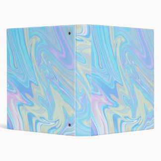 Holographic Marble 3 Ring Binder