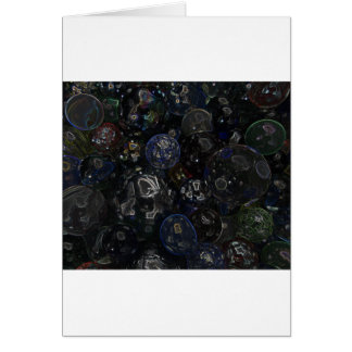 Holographic Marbles Cards