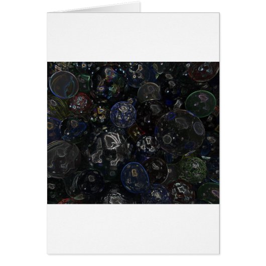 Holographic Marbles Cards (Front)