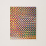 holographic metal photograph colorful design jigsaw puzzle