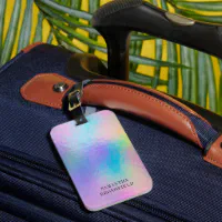 Holographic luggage tag store