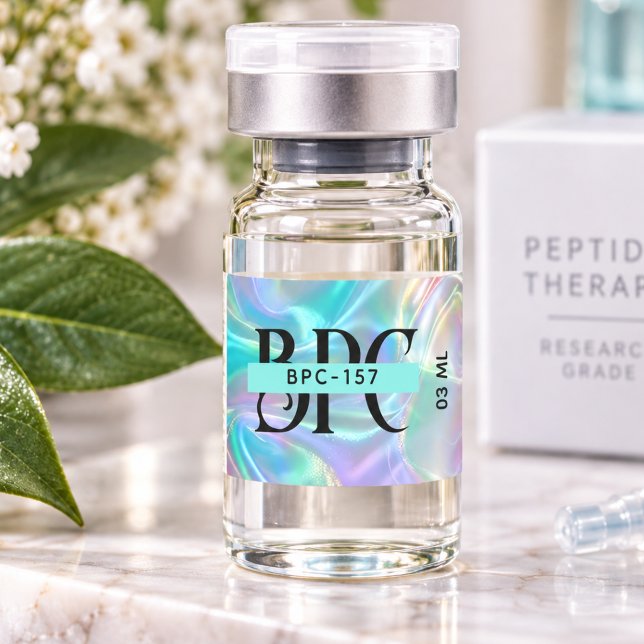 Holographic Monogram Vial Labels 3mL (Creator Uploaded)