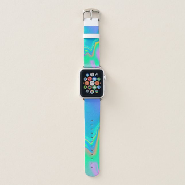 Holographic Nation Pro Apple Watch Band (Front)