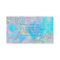 Holographic Opal Stone Glitter  Business Card