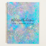 Holographic Opal Stone Glitter  Planner<br><div class="desc">A stylish design for your business</div>