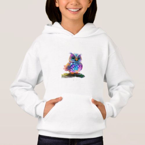 Holographic Owl Hoodie