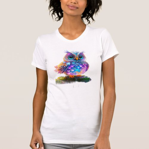 Holographic Owl T_Shirt