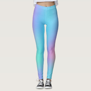 Holographic Pastel Dream Leggings