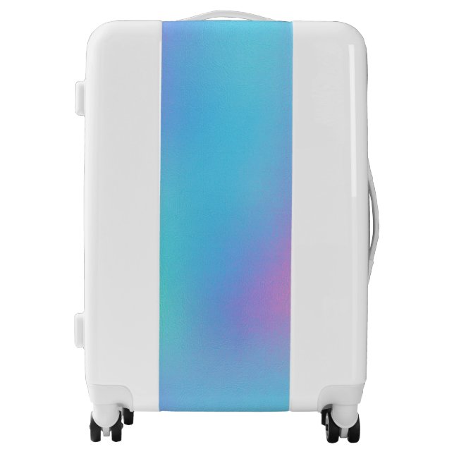 Holographic Pastel Dream Luggage (Front)
