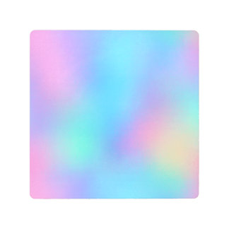 Holographic Pastel Dream Metal Print