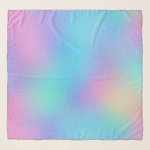 Holographic Pastel Dream Scarf