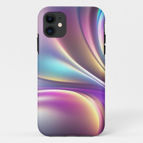 Holographic pattern iPhone 11 case