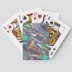 holographic poker cards
