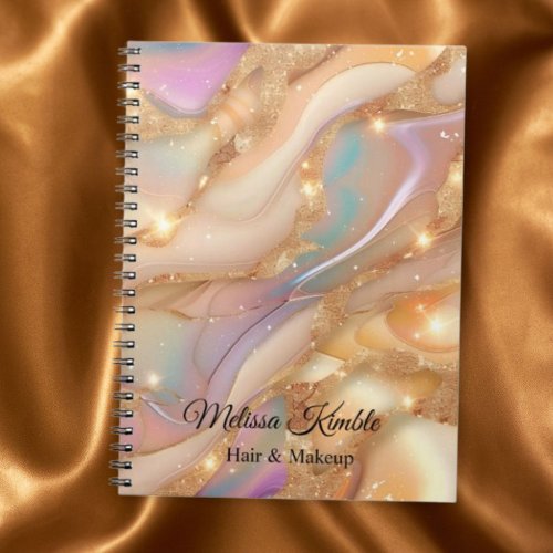 Holographic Purple Glitter Business Planner