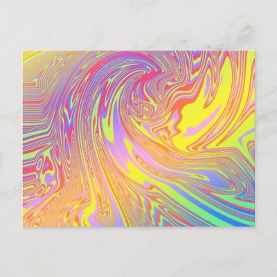 Holographic Rainbow Abstract