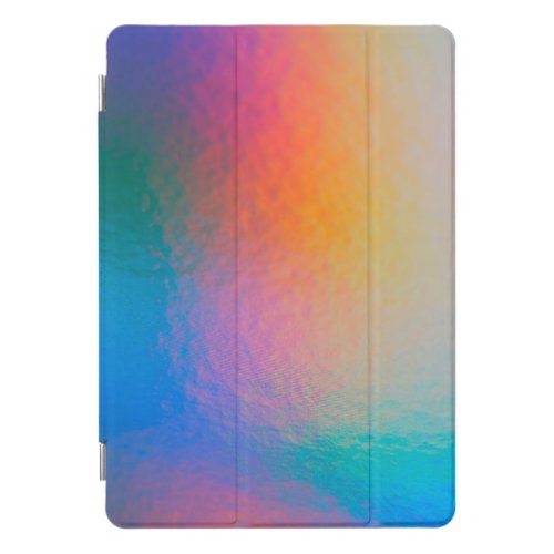 HOLOGRAPHIC RAINBOW COLORFUL UNICORN PASTEL iPad PRO COVER