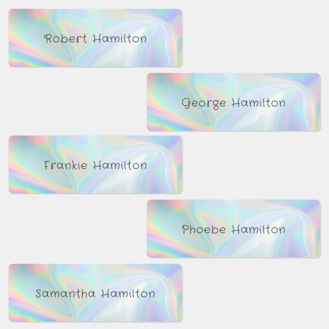 Holographic School Kits and Name Kids' Labels (Group)