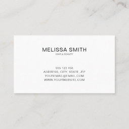 Holographic Signature Script Business Card | Zazzle