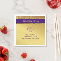 Holographic Signature Script Modern Gold Glitter