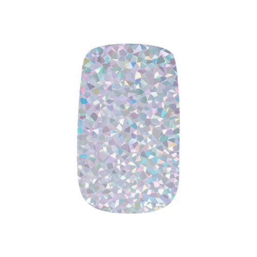 Holographic Sparkle Dream Minx Nail Art