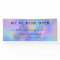 Holographic Sparkle Opal Iridescent Business