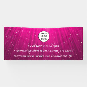 Holographic Sparkle Opal Iridescent business sign