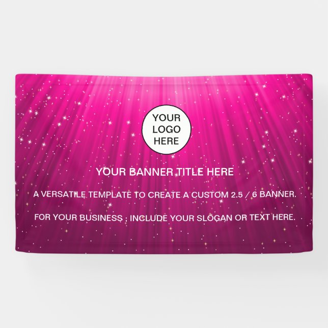  Holographic Sparkle Opal Iridescent business sign (Horizontal)