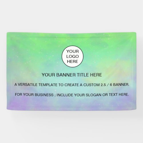  Holographic Sparkle Opal Iridescent business sign