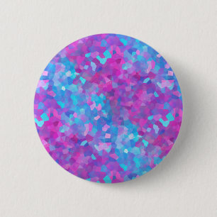 Holographic Sparkles Pattern Pinback Button