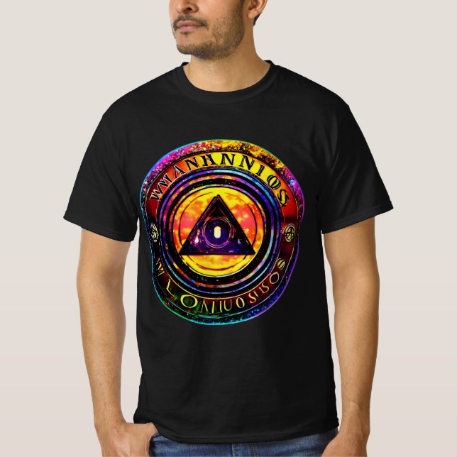 Holographic Sticker T-Shirt (Front)