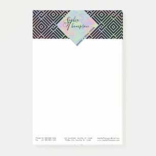 Holographic Symmetric Pattern - Post-it® Notes