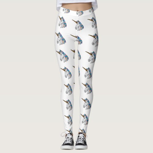 holographic unicorn leggings