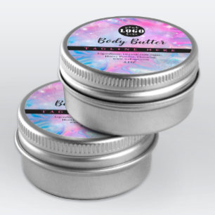 Holographic unicorn rainbow classic round sticker