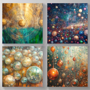 Holographic Universe Acrylic Photo Tile